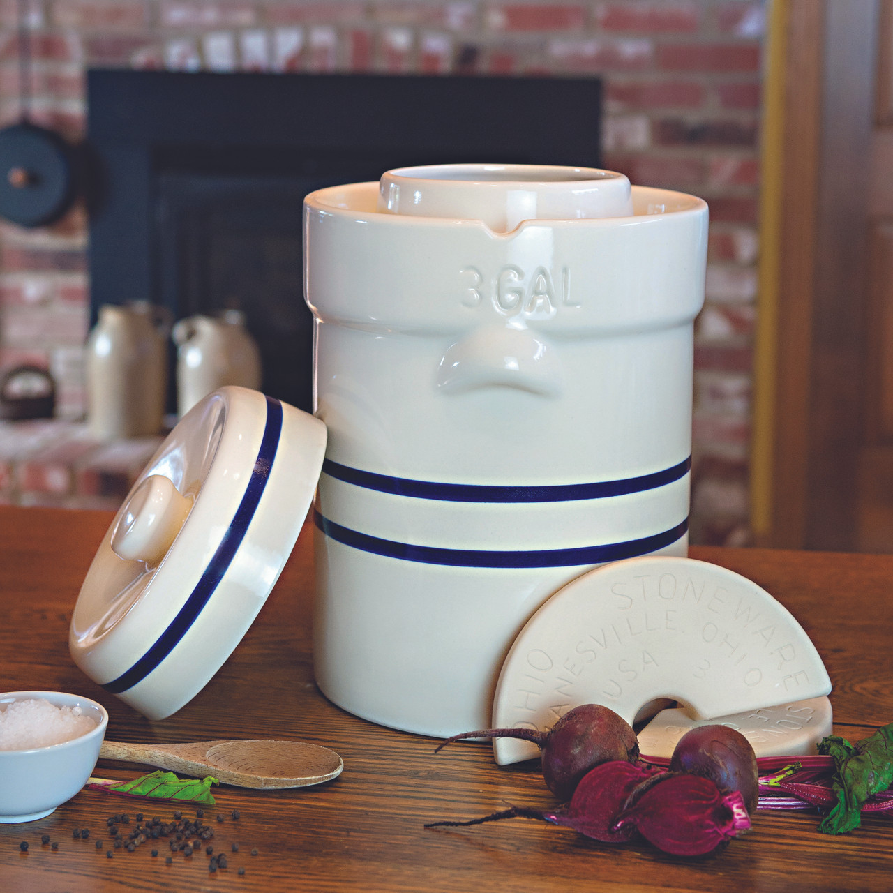 Water Seal Fermentation Crocks & Accessories Water Seal Fermentation Crocks & Accessories